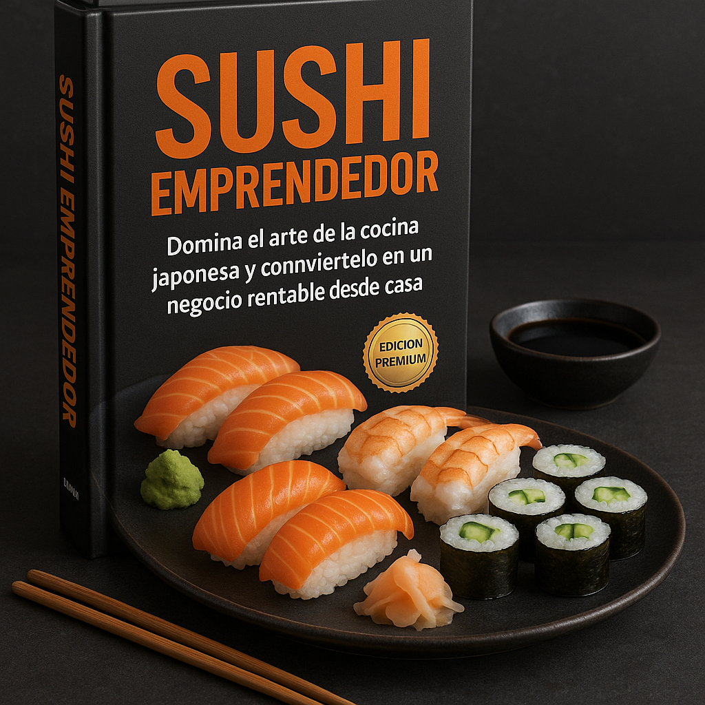 SUSHI EMPRENDEDOR + 5 BONUS DE REGALO